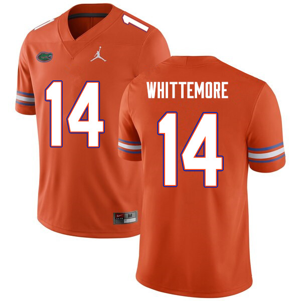Men #14 Trent Whittemore Florida Gators College Football Jerseys Sale-Orange